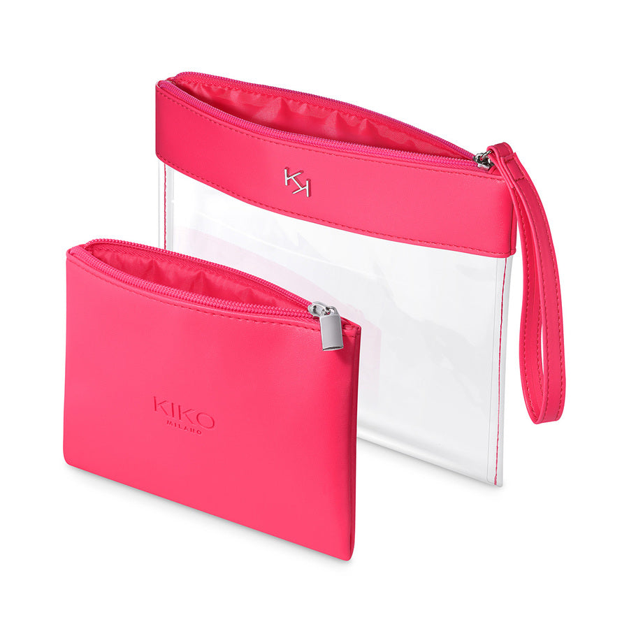 Transparent Beauty Case - 90000539_KA000000019002B_002 Fuchsia_KA000000019002B_002B_02