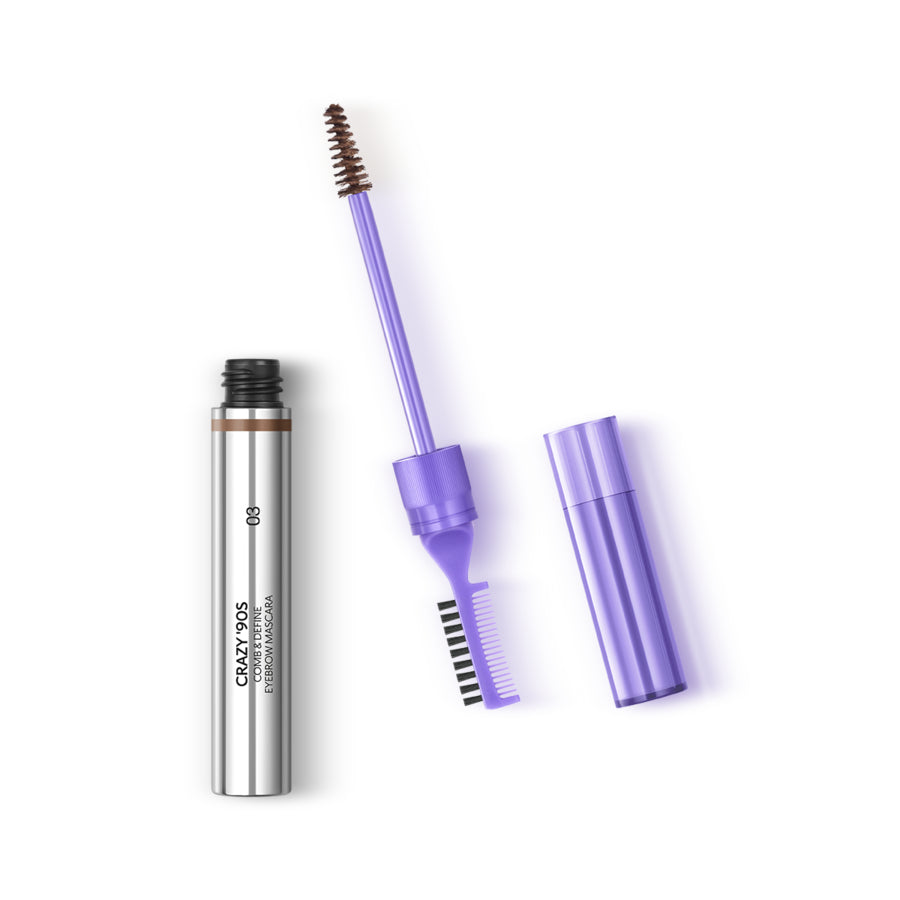 CRAZY '90S COMB & DEFINE EYEBROW MASCARA - 90000539_KC000000782003B_03 Deep Brunette_KC000000782003B_03_03