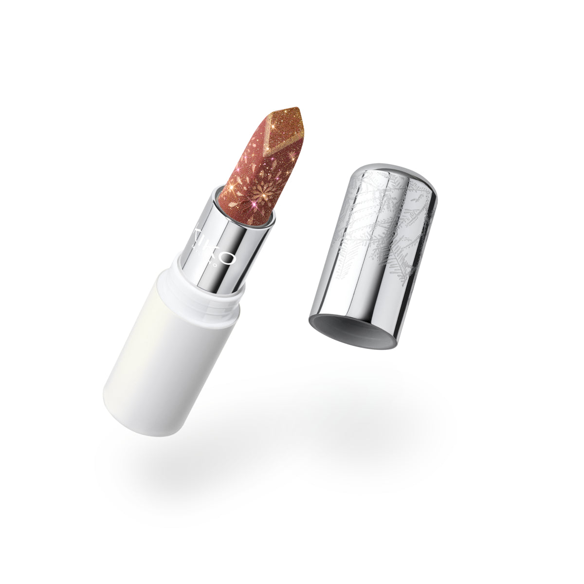 Snow-Kissed Holiday Sparkly Peaks Lipstick - 90000539_KC000001174001B_01 Cinnamon spice_KC000001174001B_01_01