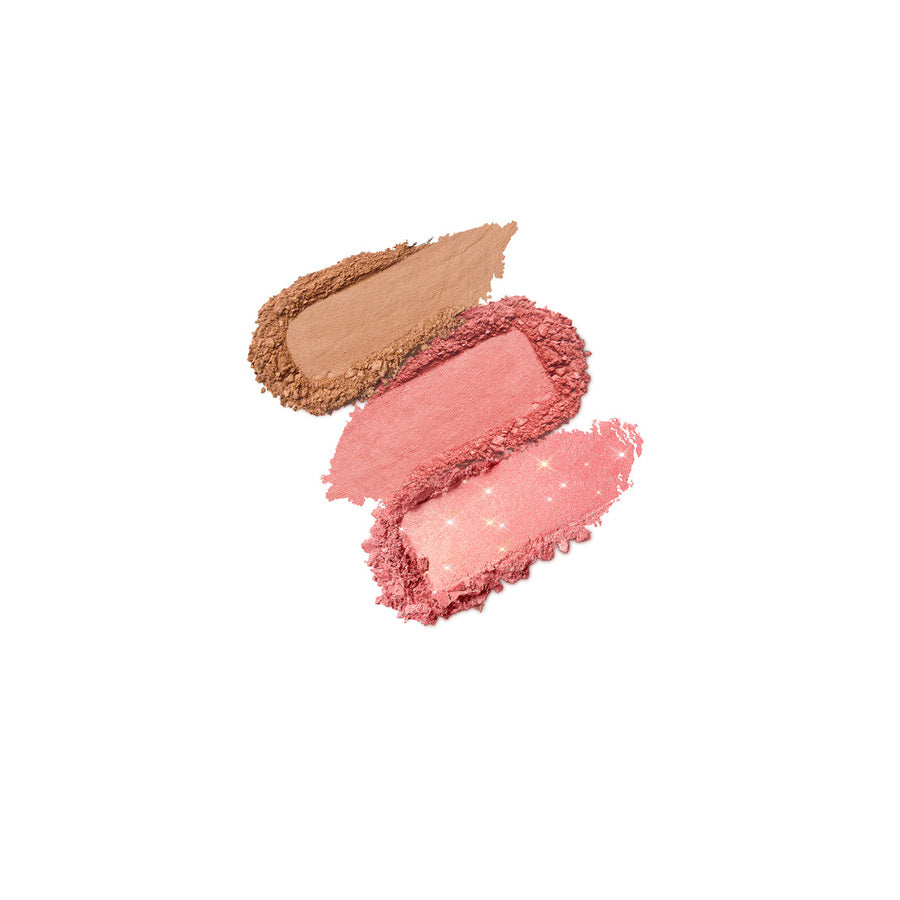 MULTI FINISH TRIO BLUSH & BRONZER PALETTE - 90000539_KM000000280001B_01 - Coral_KM000000280001B_01_02
