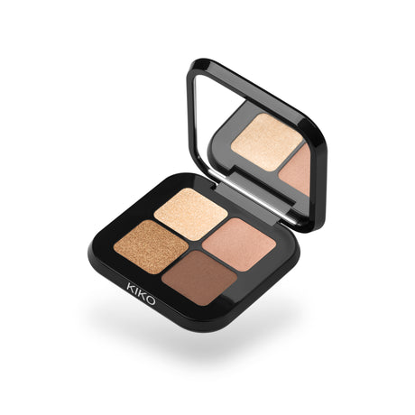 BRIGHT QUARTET EYESHADOW PALETTE - 90000539_KM000000823001B_01 Warm Natural Tones_2_KM000000823001B_01_01