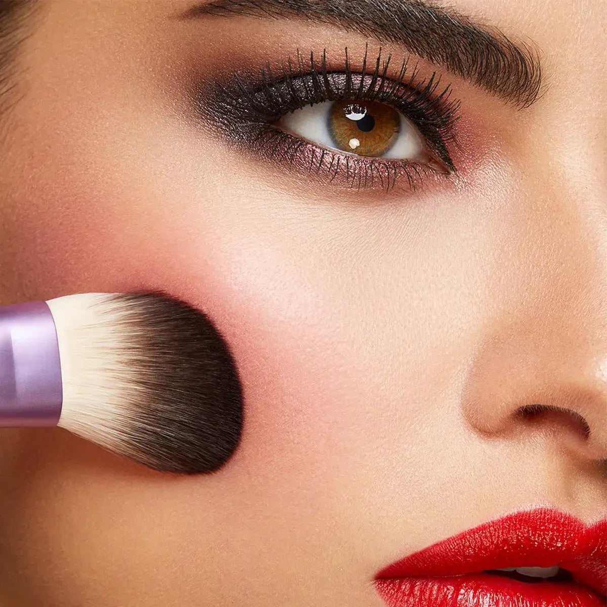 How to apply blush