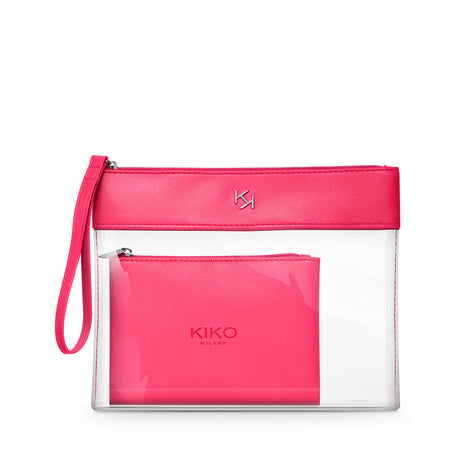 Transparent Beauty Case - 90000539_KA000000019002B_002 Fuchsia_KA000000019002B_002B_01
