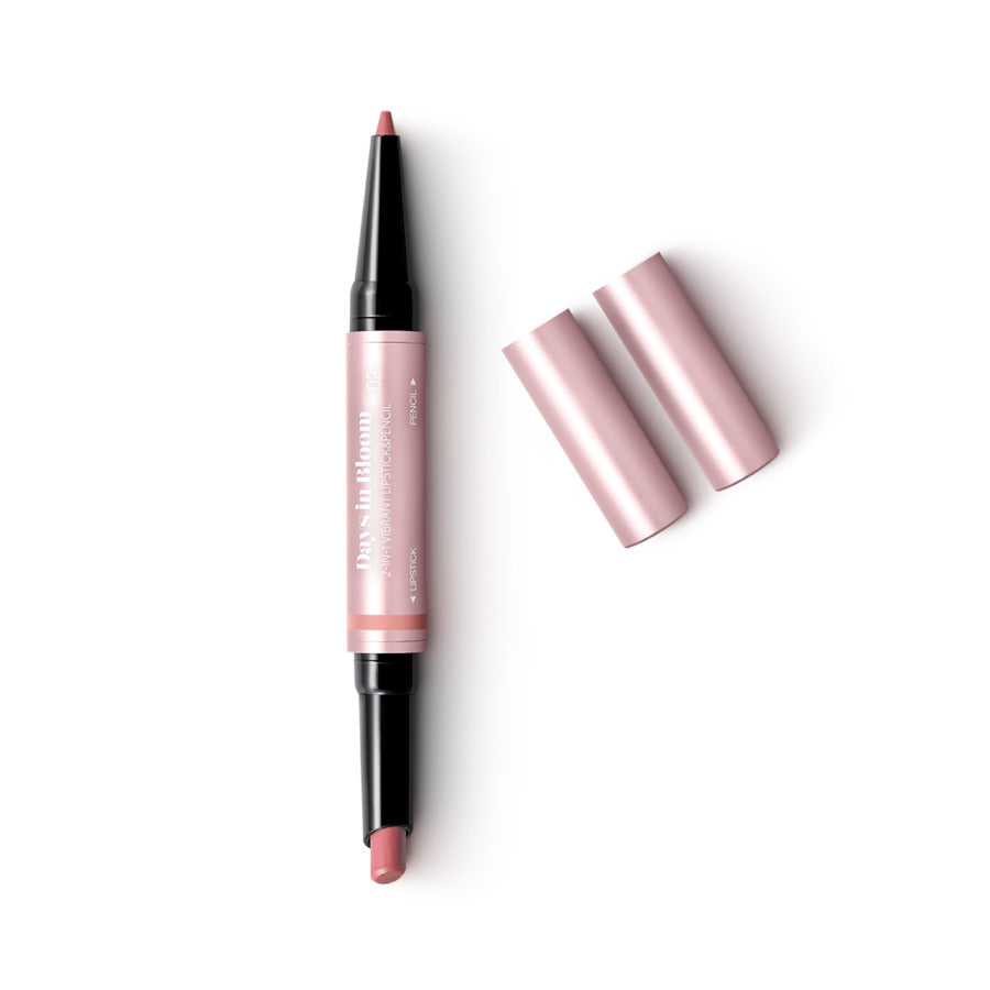 DAYS IN BLOOM 2-IN-1 VIBRANT LIPSTICK&PENCIL - 90000539_KC000000822002B_02 Mauve addict_KC000000822002B_02_03